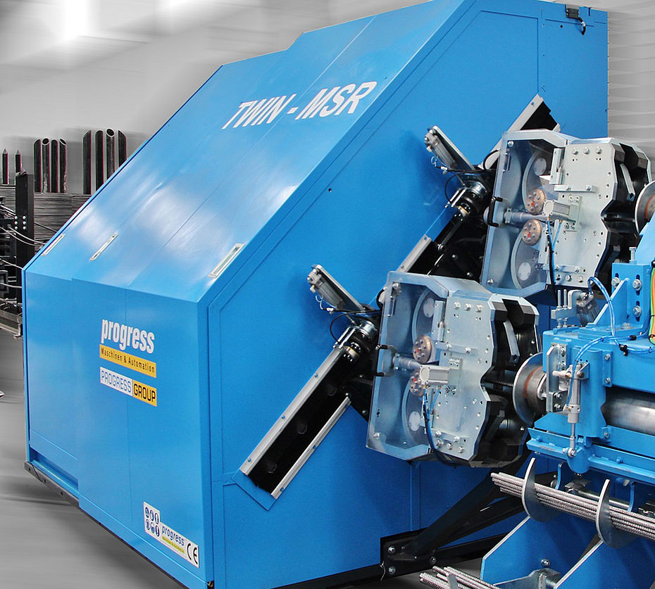 Straightening/cutting machines for production of rebar from coil – the ESR series 